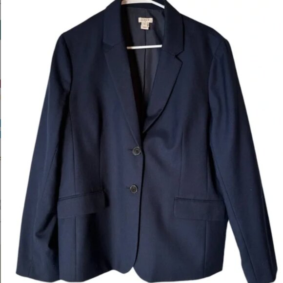 J. Crew Suiting - Madelyn Blazer in Four-Season Stretch - Picture 3 of 3